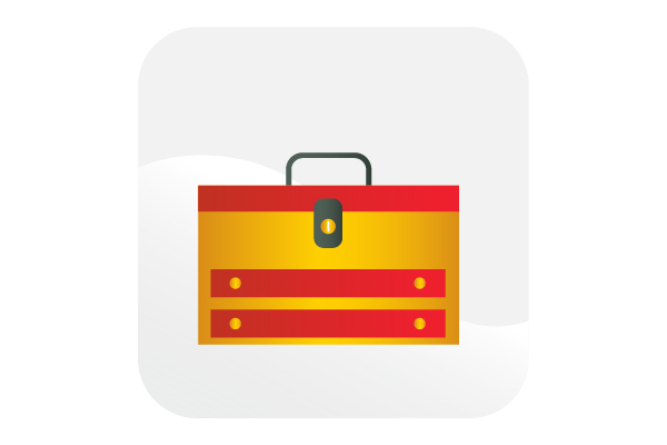 Tools Icon Toolbox Graphic by samagata · Creative Fabrica