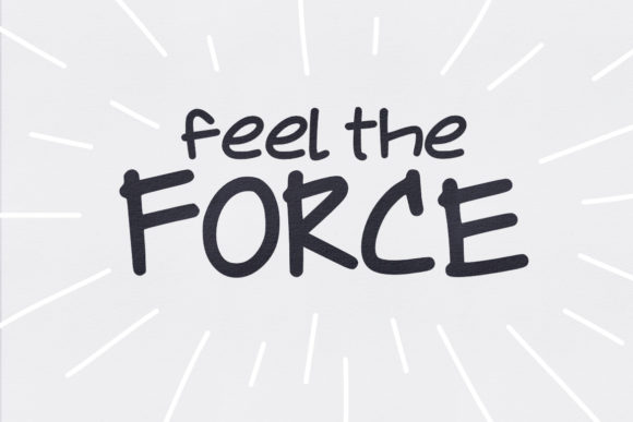 Asymmetric Font - Preview 3