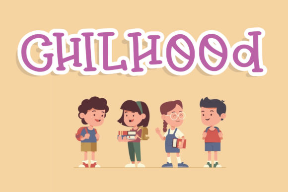 Back to School Font - Preview 3