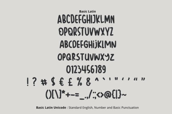 Barokah Font - Preview 1