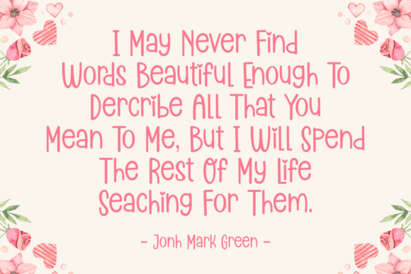 Beloved Diary Font PNG with transparent background - Preview 2