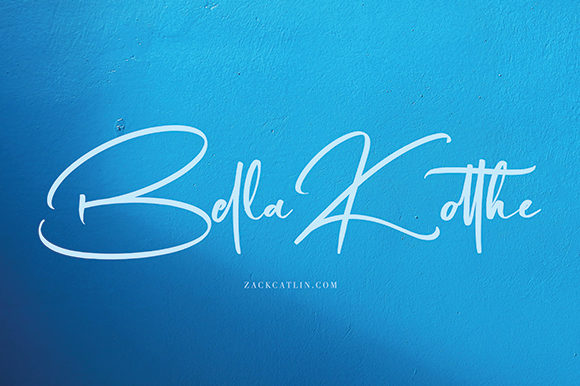 Berttang Sella Font - Preview 1