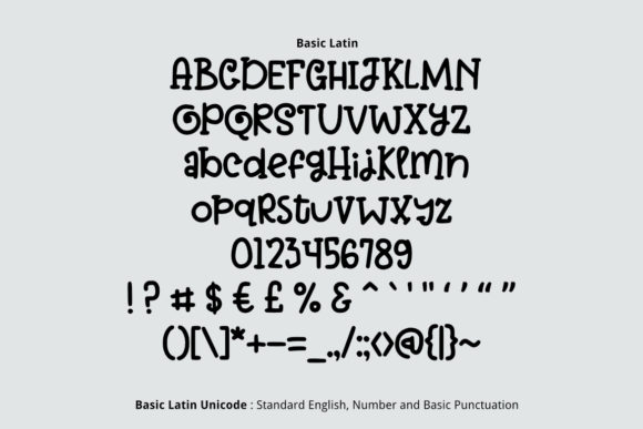 Big Crab Font PNG with transparent background - Preview 1