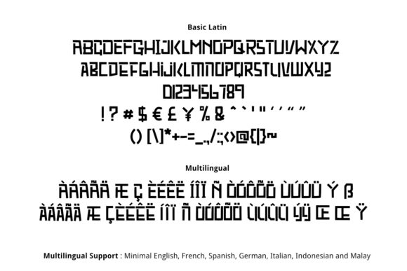 Black Falcon Font - Preview 1