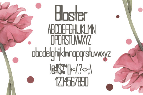 Blaster Font - Preview 1