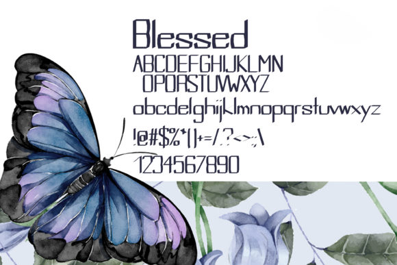 Blessed Font - Preview 1