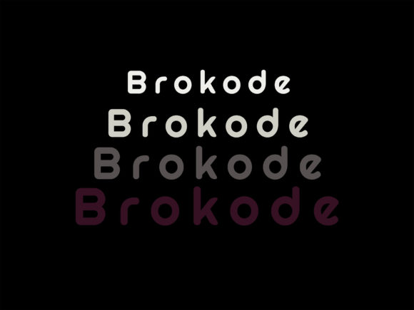 Brokode Modern Typeface Font - Preview 2