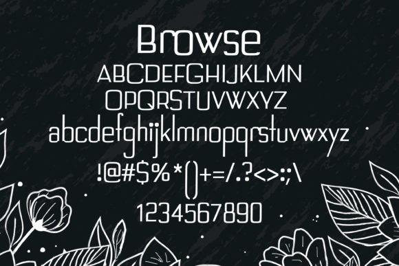 Browse Font - Preview 1