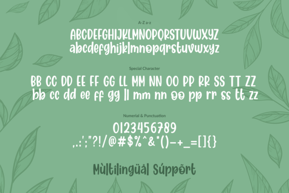Cafe Matcha Font - Preview 5