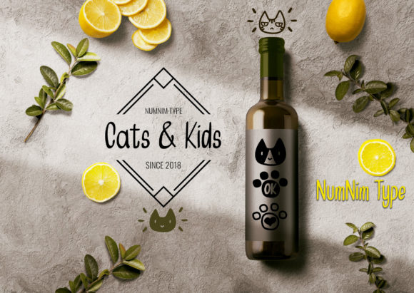 Cats and Kids Font - Preview 4