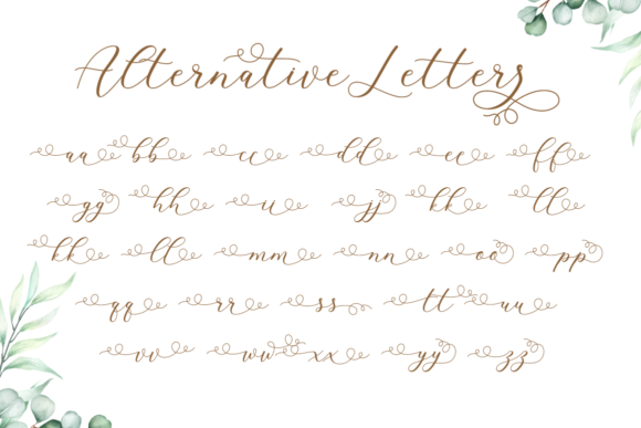 Cavilay Script Font - Preview 3