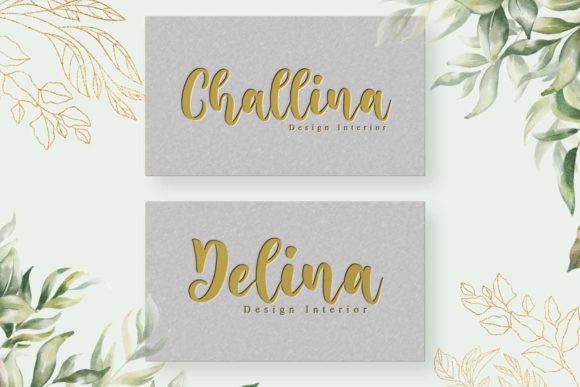 Challina Font - Preview 1