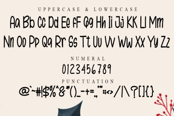 Christmas Around Font - Preview 4