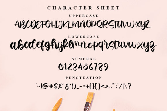 Happy Lantina Font PNG with transparent background - Preview 4