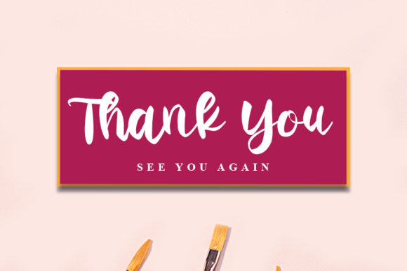 Happy Lantina Font PNG with transparent background - Preview 5