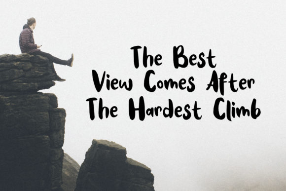 Hike More Font PNG with transparent background - Preview 2