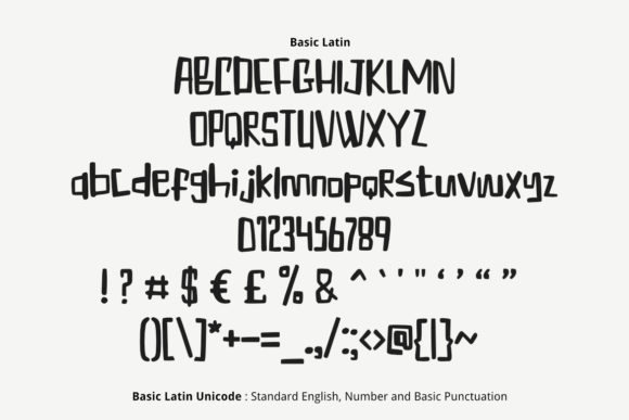 King Crayon Font PNG with transparent background - Preview 1