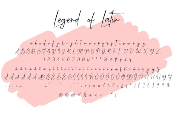 Lord Bolleans Font PNG with transparent background - Preview 4
