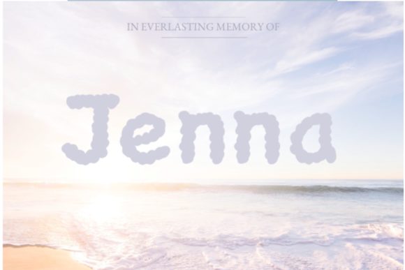 Lovely Cloud Font font preview - 3