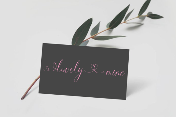 Marry Merry Font PNG with transparent background - Preview 3