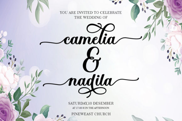 Mollandia Font PNG with transparent background - Preview 2