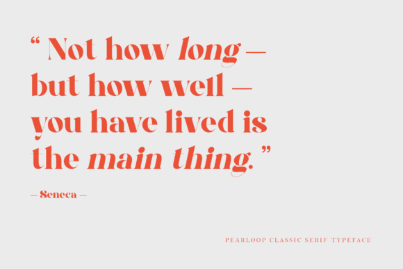 Pearloop Font PNG with transparent background - Preview 1