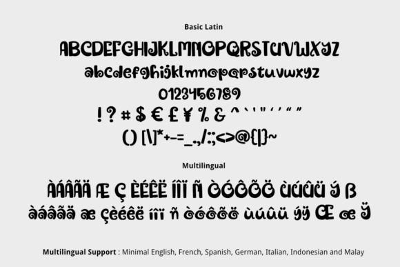 Royal Jelly Font PNG with transparent background - Preview 1