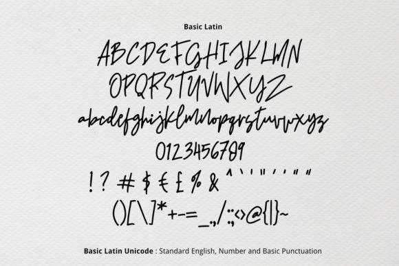 Signatura Script Font PNG with transparent background - Preview 1
