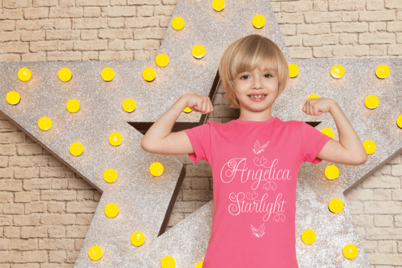 Angeleca Font - Preview 3