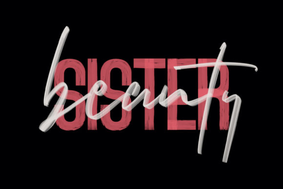 Brushelly Brush Font - Preview 5