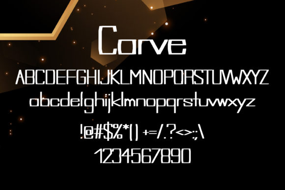 Carve Font - Preview 1