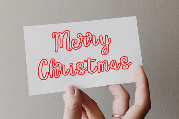 Christmas Magic Font - Preview 1