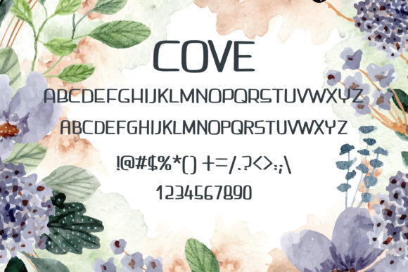 Cove Font - Preview 1