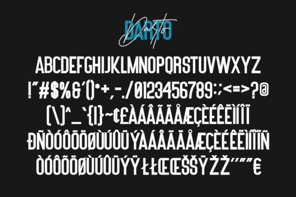 Darto Font - Preview 6