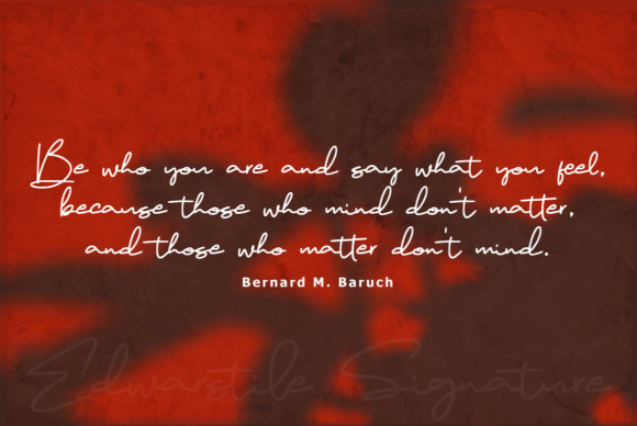 Edwarstile Signature Font - Preview 1