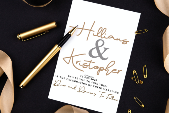 Edwarstile Signature Font - Preview 2