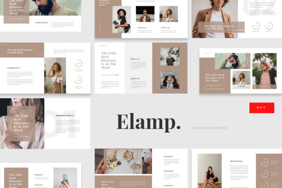 Preview of Elamp Fashion Powerpoint Presentation fashion presentation template