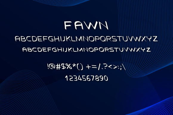 Fawn Font - Preview 1