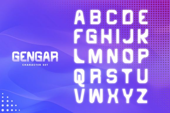 Gengar Font - Preview 4