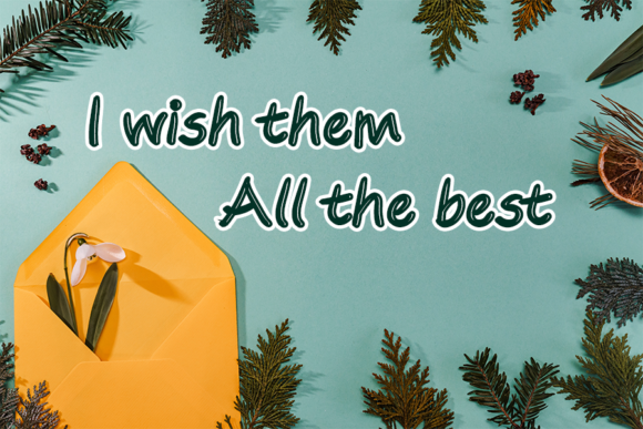 Happy Wish Font - Preview 2