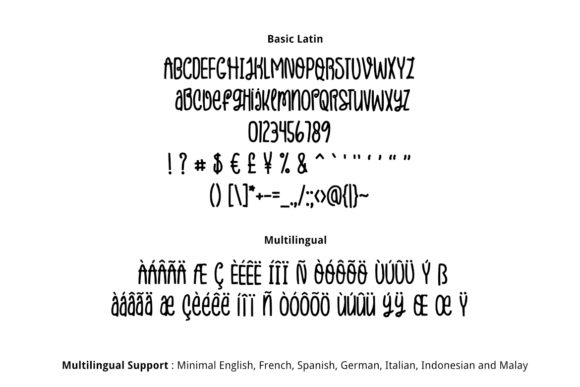 Kajak Font PNG with transparent background - Preview 1