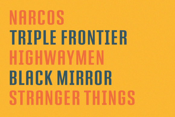 Modura Font PNG with transparent background - Preview 1
