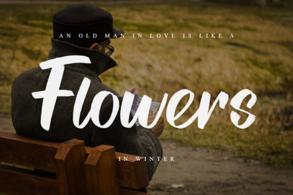 Older Man Font PNG with transparent background - Preview 1
