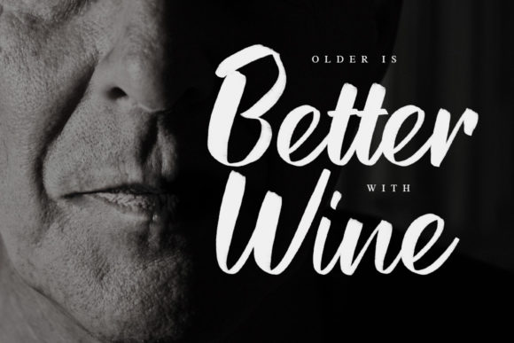 Older Man Font PNG with transparent background - Preview 4