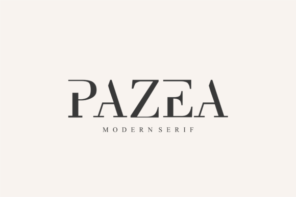 Pazea Font Serif Font Di Vroz Studio