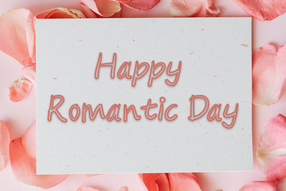 Smart Holiday Font PNG with transparent background - Preview 3