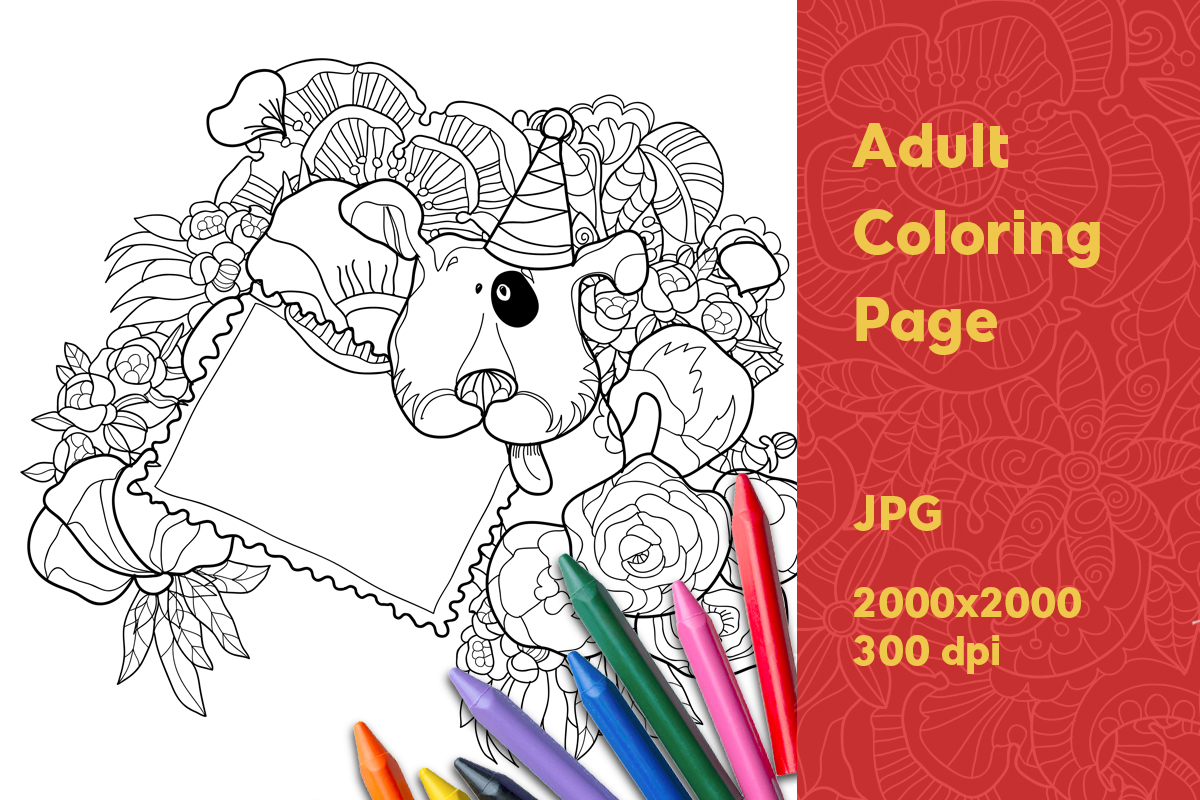 Adult Coloring Page