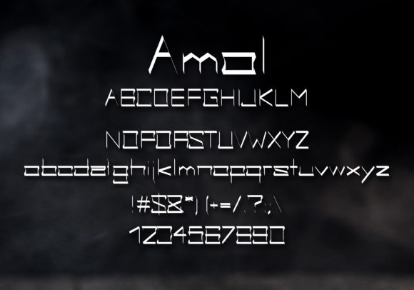 Amal Font - Preview 1