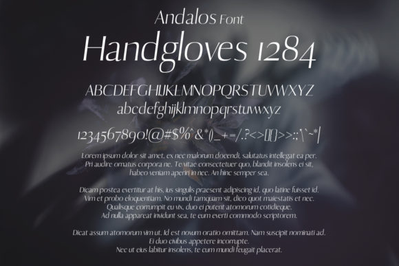 Andalos Font - Preview 1
