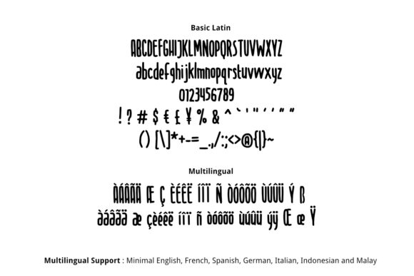 Angklung Font - Preview 1